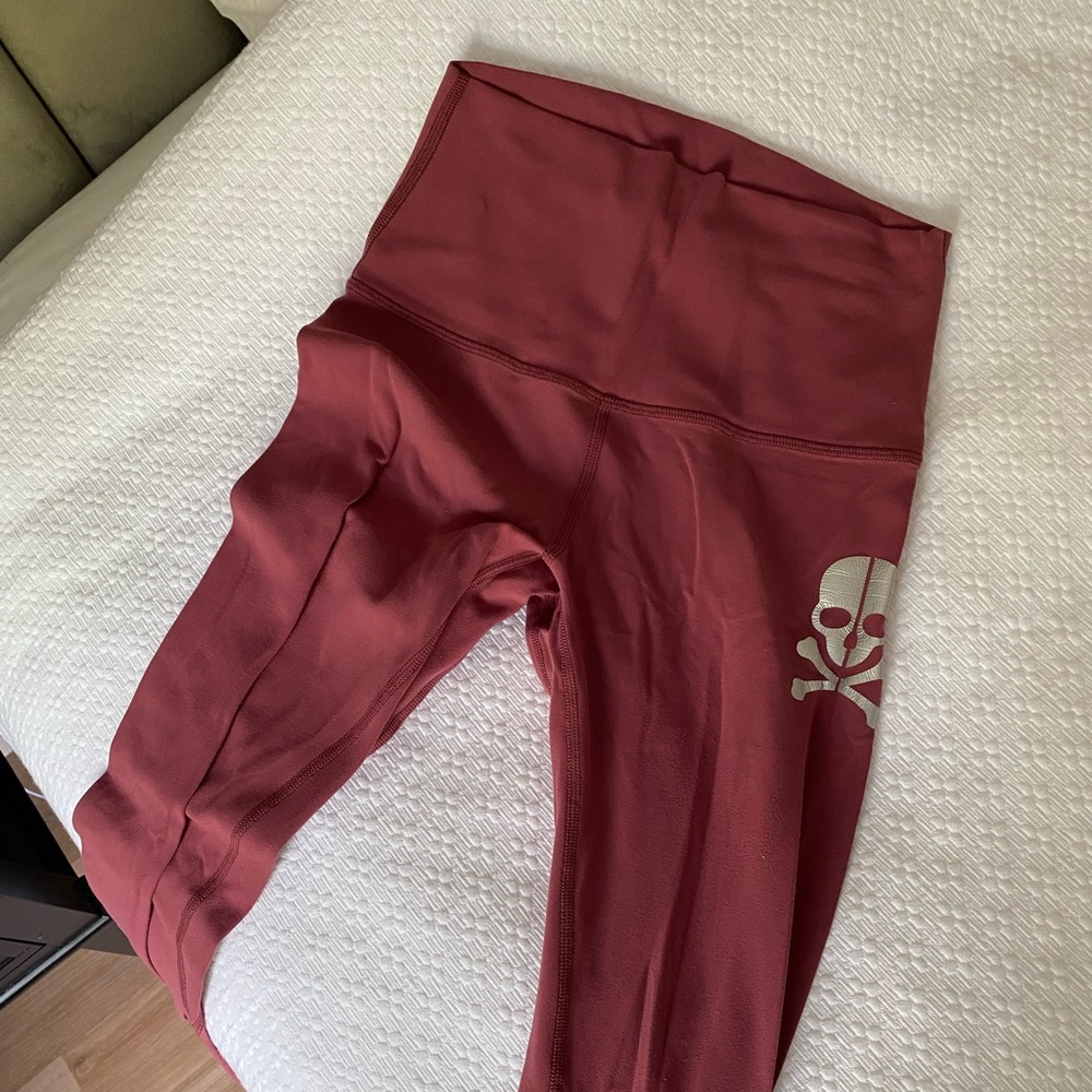 Lululemon Pink Align Leggings 7/8 length